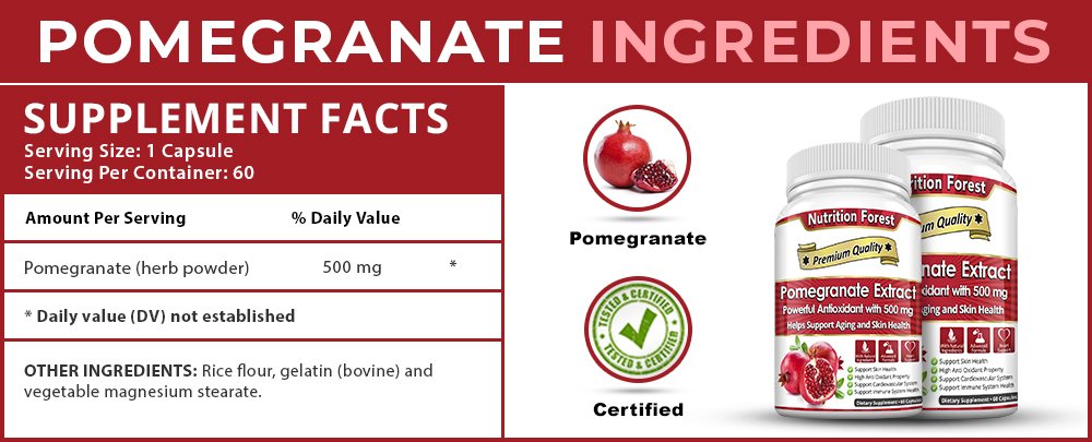 Pomegranate Extract Ingredients